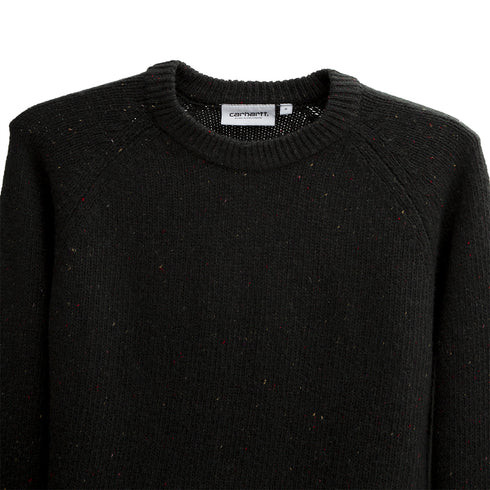 Carhartt WIP Anglistic Sweater Speckled Dark Cedar I010977_15S_XX Degli Uberti